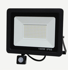 옥외등을 위한 작동 센서 100w와 AC 220-240V LED 투광 조명등