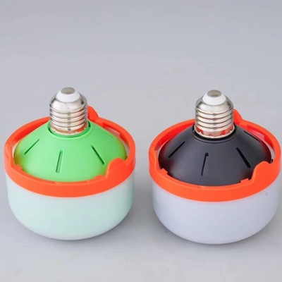 새로운 디자인 빠른 충전 높은 전력 긴 작업 시간 LED 비상 전구 E27 B22 기본 높은 밝기