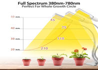 알루미늄 합금 몸은 실내 정원 빛을 지도했습니다/지도한 식물은 빛 AC85 - 265V를 성장합니다