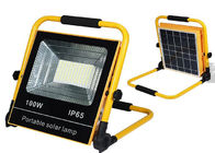 100W 전력 IP 65 50000 시간 수명 6500k CCT 100lm/w LPW LED 태양광 홍수등