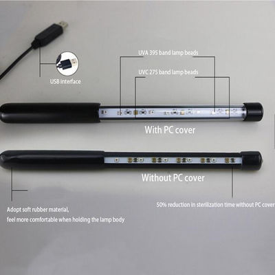 20cm 케이블 2W 5V OEM UVC Led 휴대용 살균기