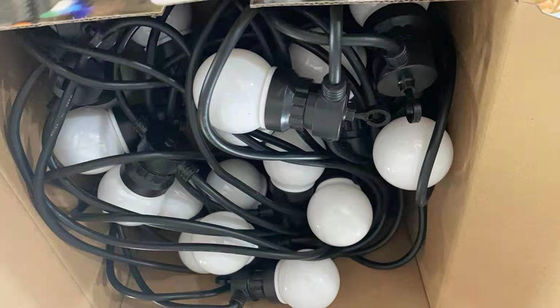 G50 G40 A60 Holiday Ip65 태양열 구동 스트립 라이트