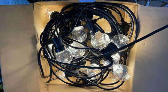 G50 G40 A60 Holiday Ip65 태양열 구동 스트립 라이트