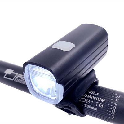 Cri80 USB IP65 충전식 자전거 라이트 세트 전면 헤드 라이트