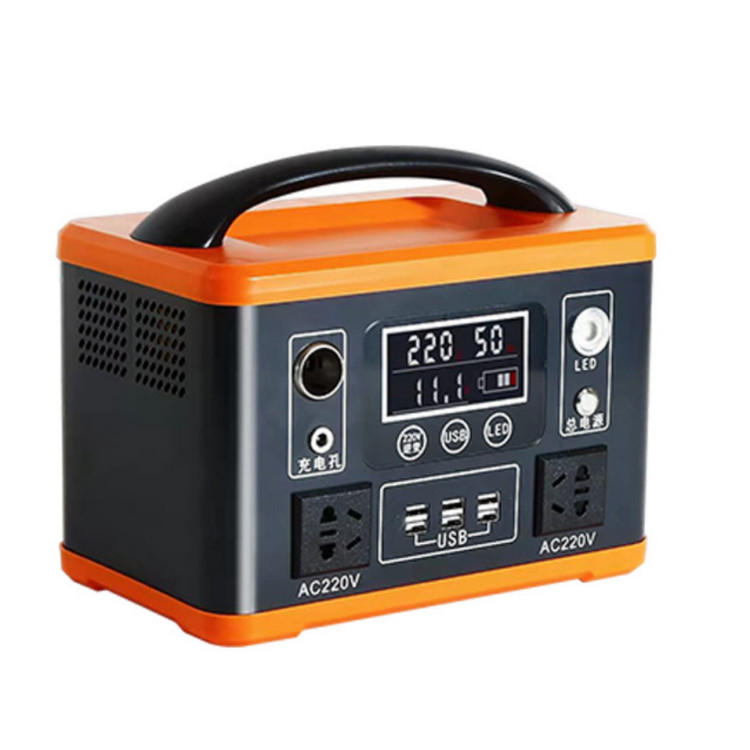 새로운 디자인 510WH 전력 발전소 휴대용 500w 야외 가정용 전력 발전소 비상 또는 캠핑용