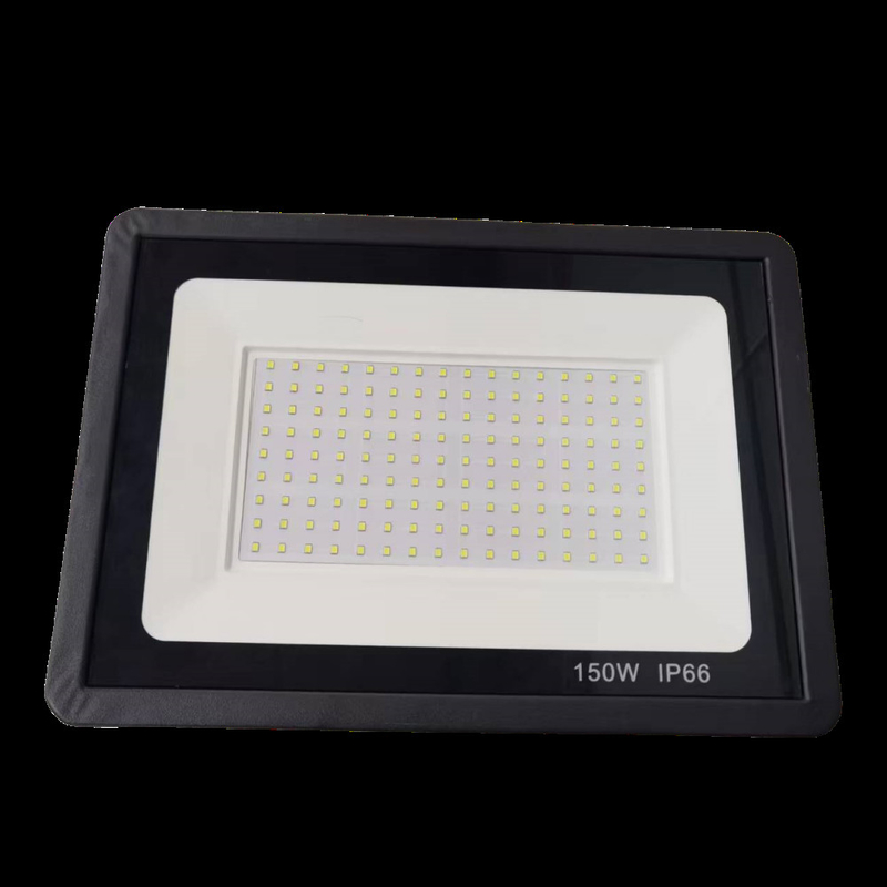 슈퍼 얇은 30w 100w 150w 및 200w AC LED 플라드 라이트 정원 주차 공간을 지원